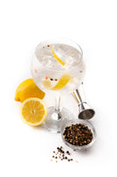 Gin and tonic infused with spices