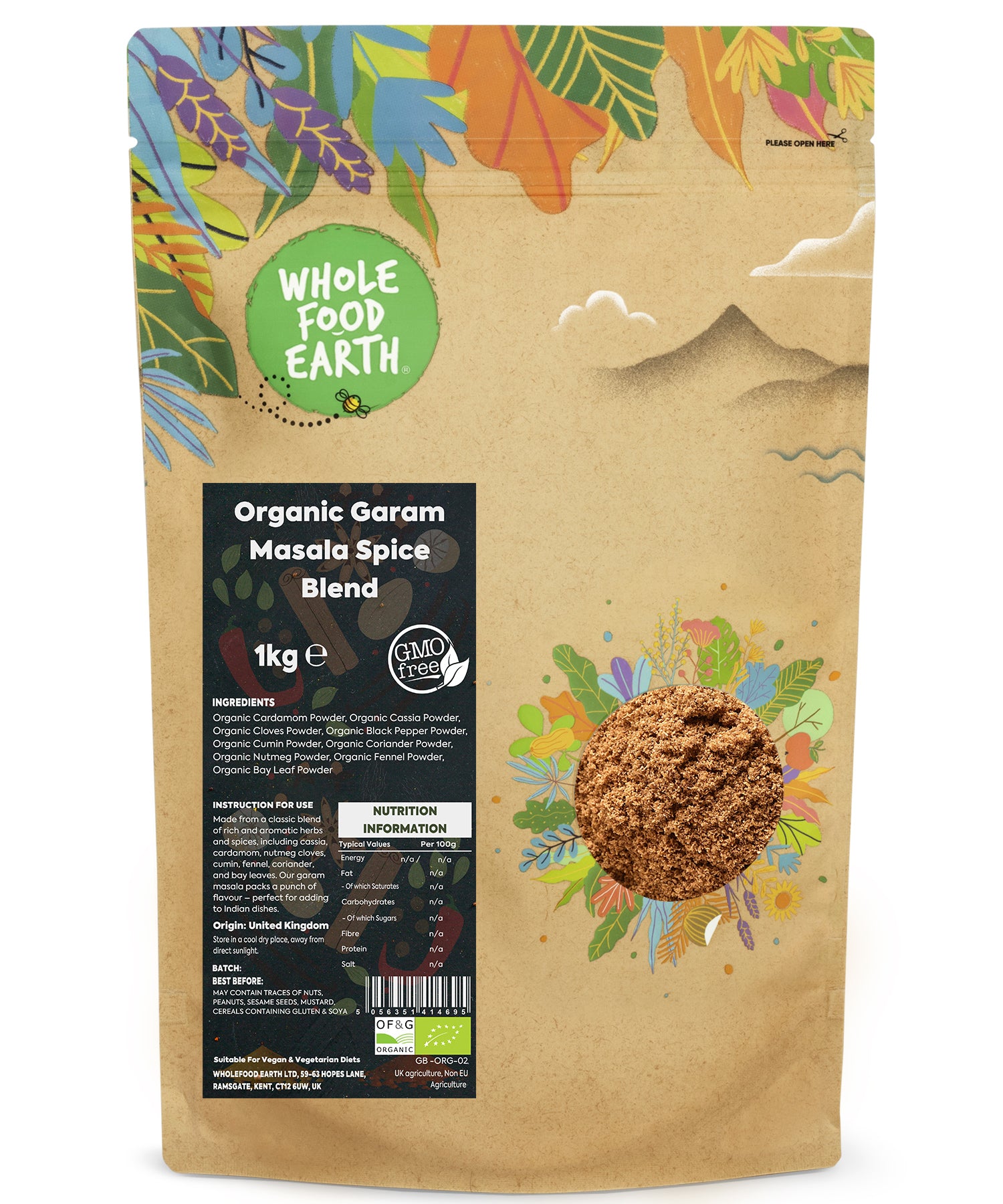Organic Garam Masala Whole, Packaging Size: 1 Kg at Rs 580/kg in
