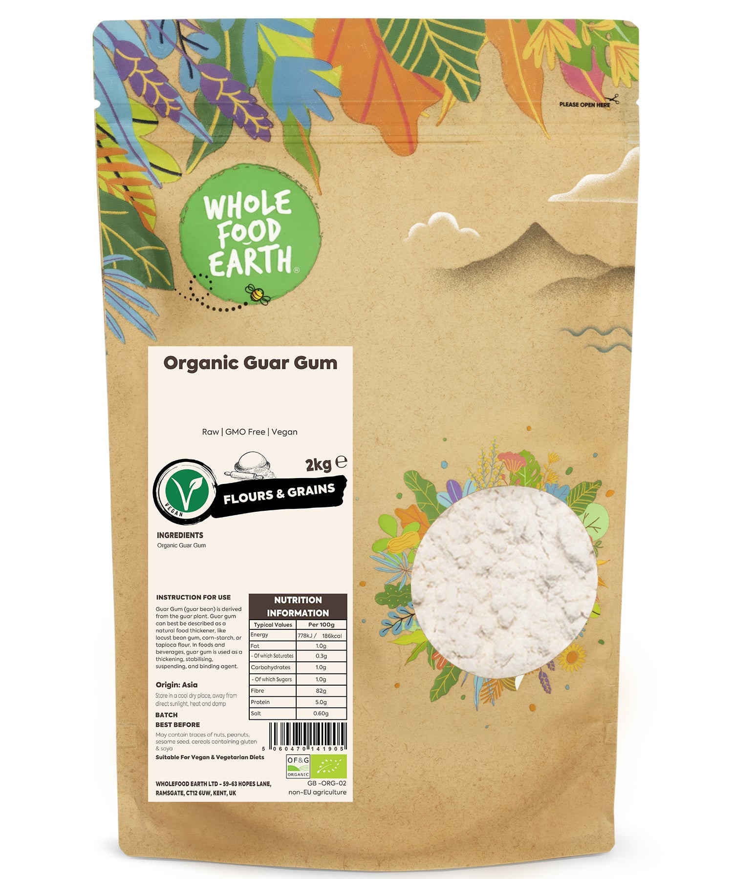 Organic Guar Gum