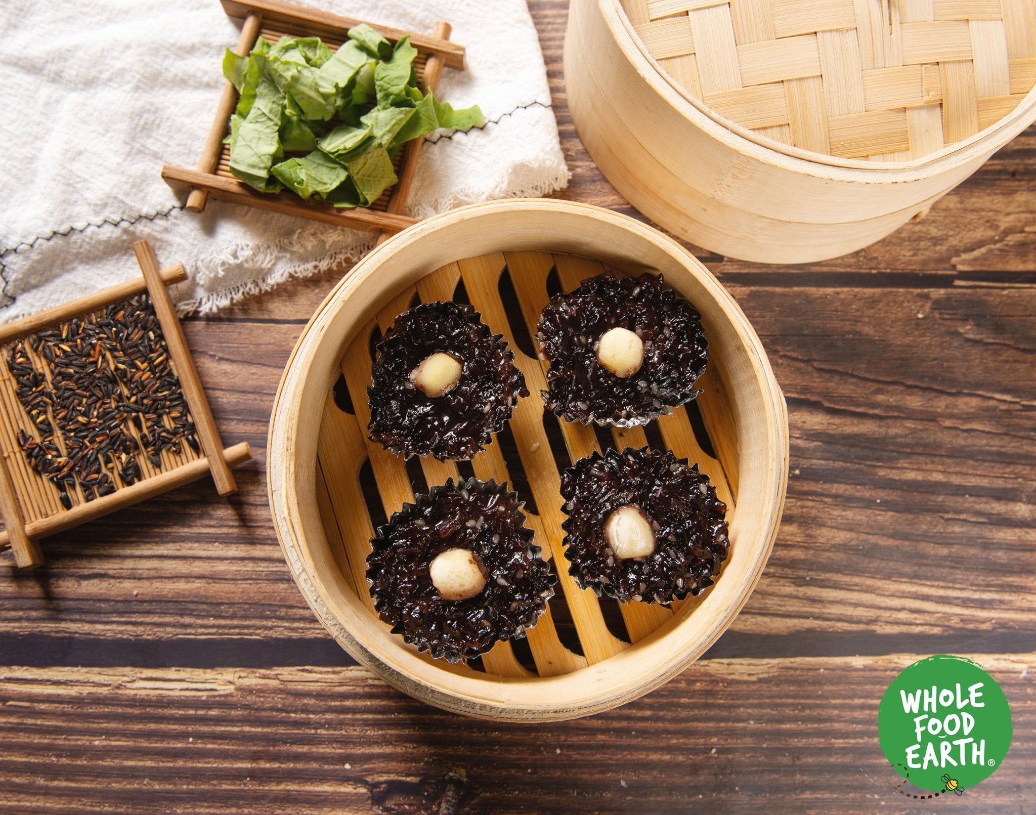 Black Sticky Rice Cake Bolu Ketan Hitam Indonesian Snack Made Stock Photo  by ©Ikarahma 599256328