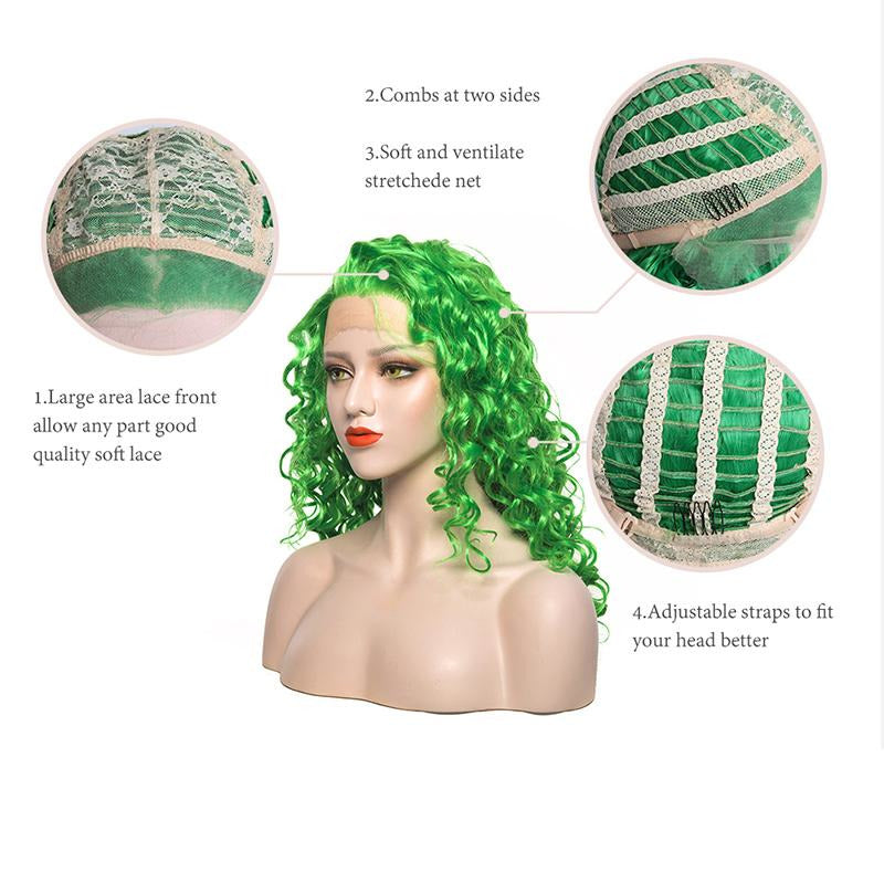 where can i buy a green wig