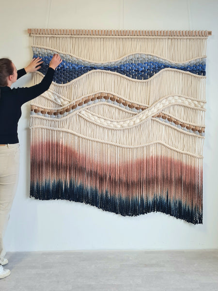 Custom Fiber Art Tapestry
