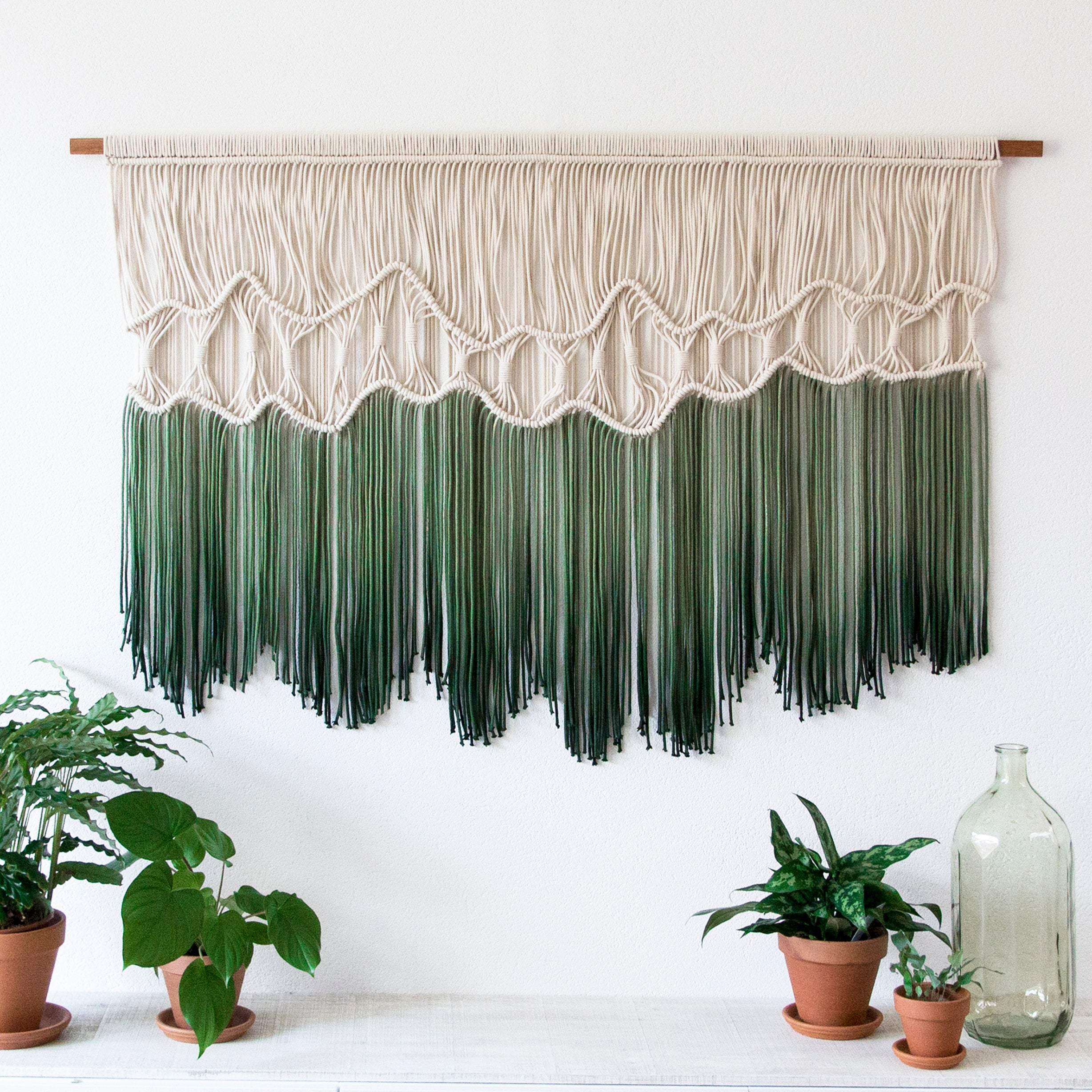 Large Wall Hanging Deep Roots