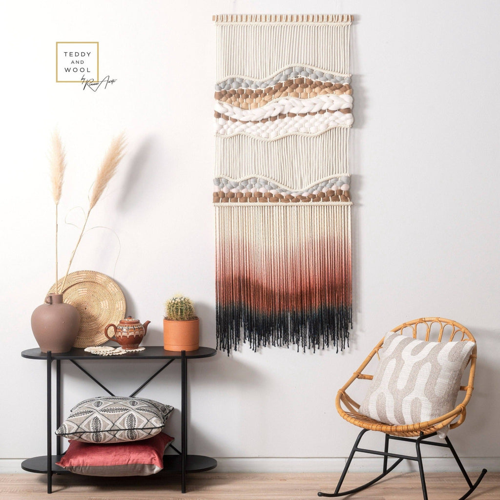 Macrame Do It Yourself Kit Wall Hanging Woven Tapestry Home Decor DIY  Scandi - Helia Beer Co