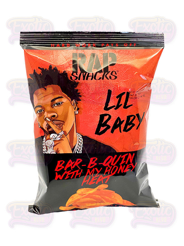 Rap Snacks Lil Baby BBQ With My Honey Heat - Exotic Blvd