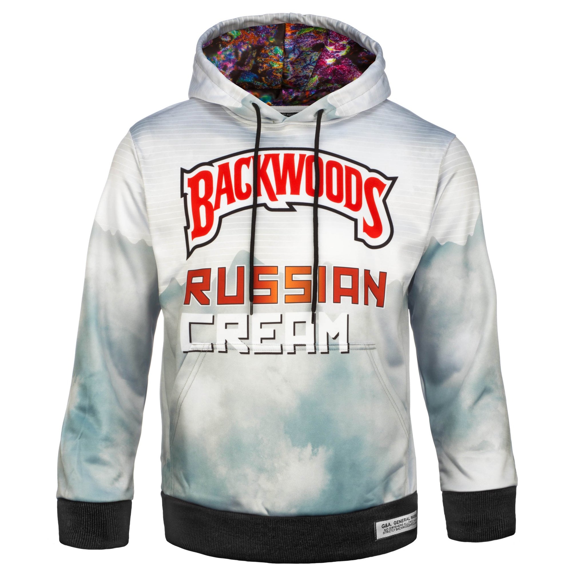 white backwoods hoodie