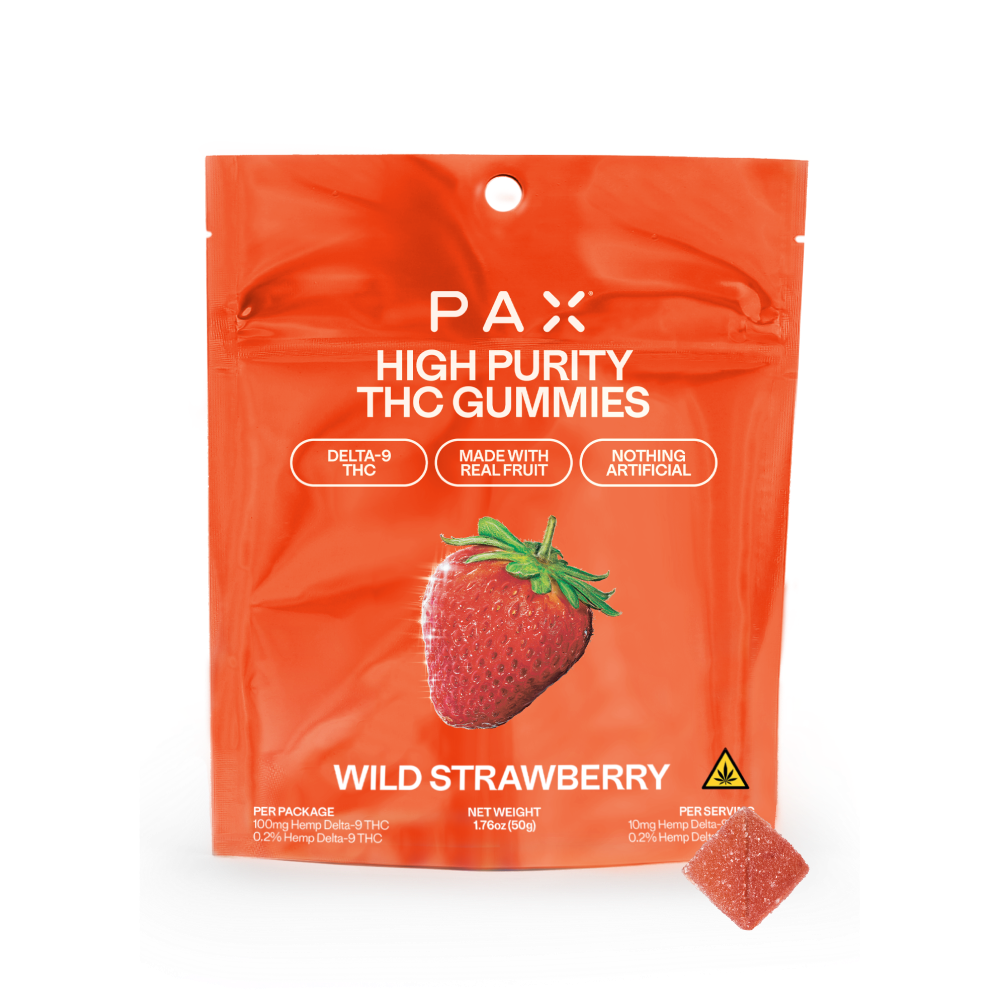 Wild Strawberry High Purity THC Gummies