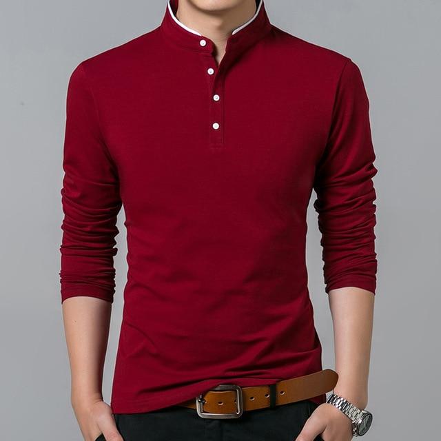 Men Full Sleeve t-shirt - GIGI & POPO - Red / XXL