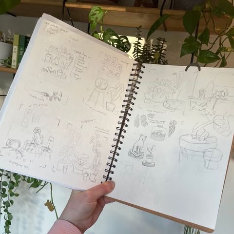 another studio sketchbook drawings
