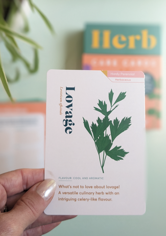 lovage care card page 