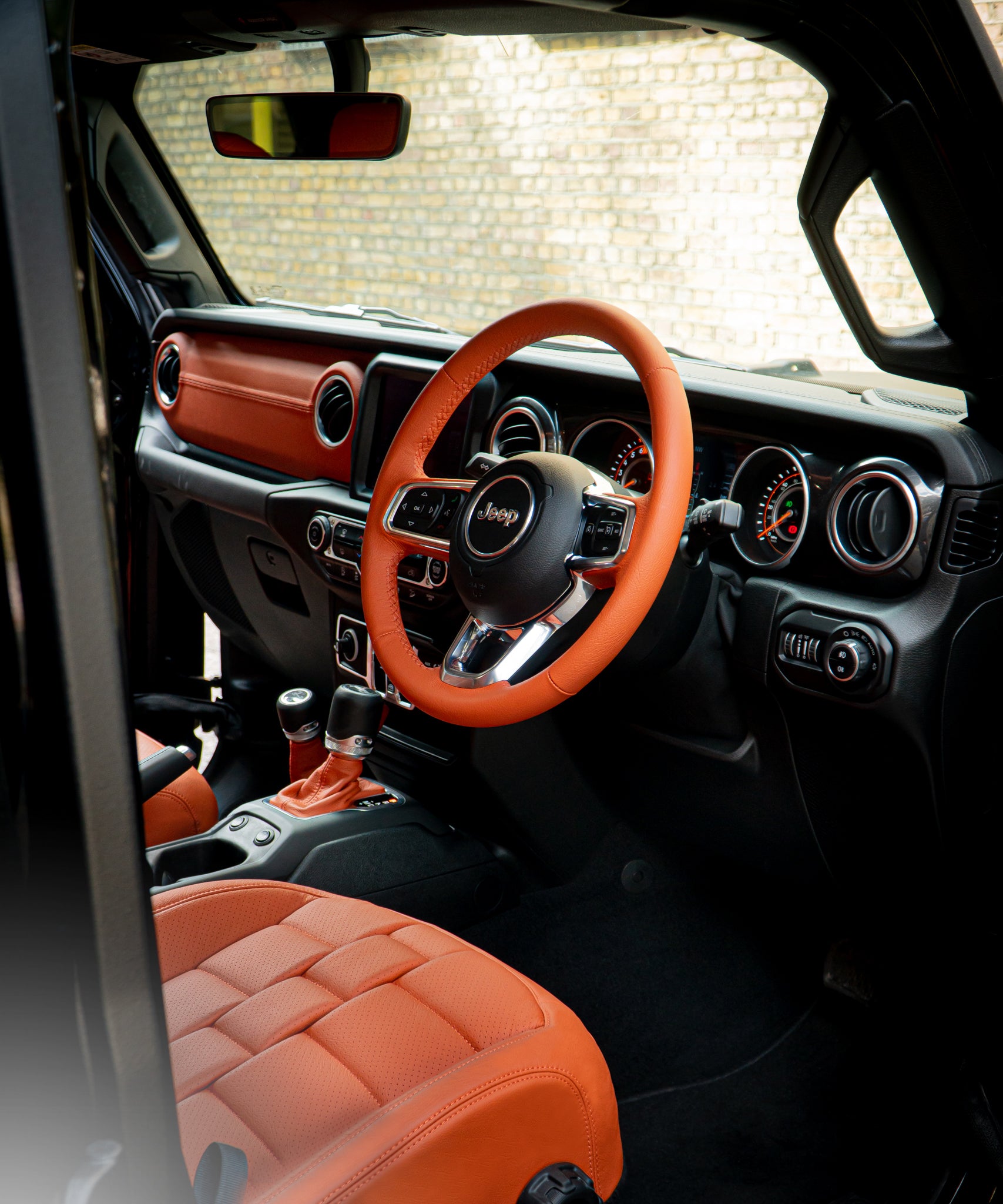 Jeep Wrangler JL Extended Leather Interior - Project Kahn