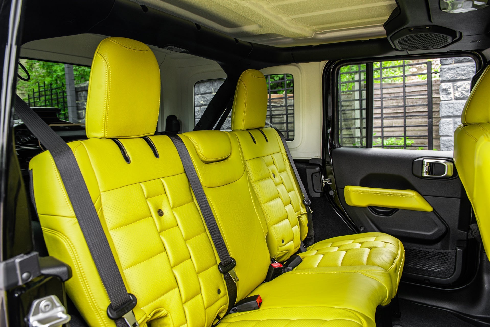 Jeep Wrangler JL 4 Door Leather Interior - Project Kahn