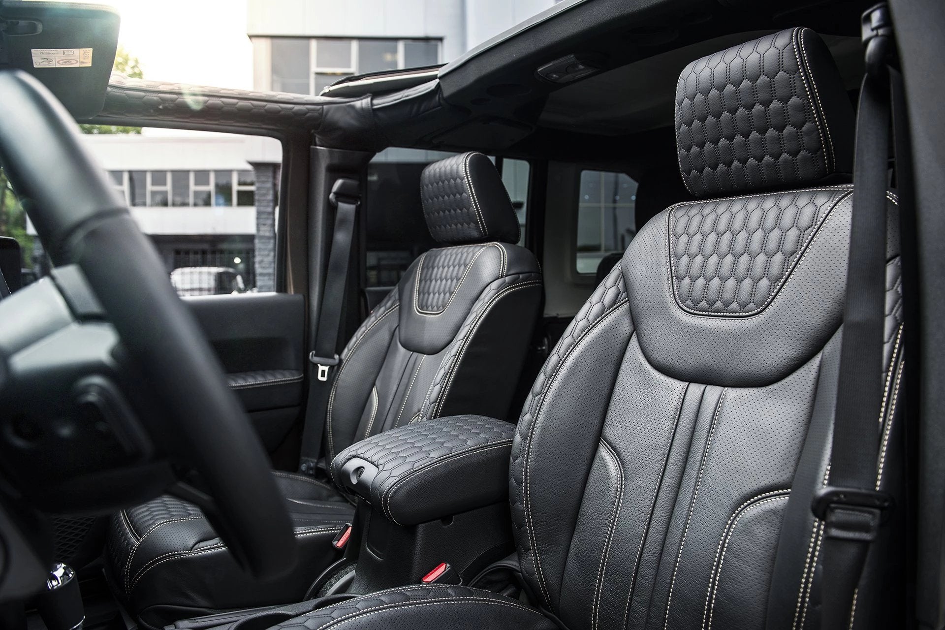 Jeep Wrangler JK (2007-2018) 4 Door Leather Interior – Project Kahn