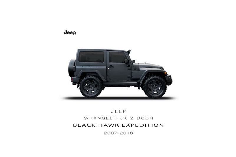 Jeep Wrangler JK 2 Door Black Hawk Expedition Tailored Conversion - Project  Kahn