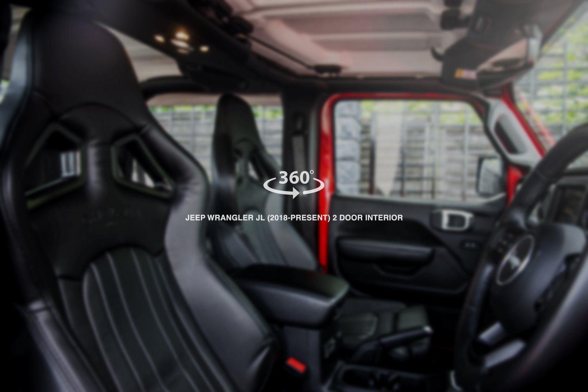 Jeep Wrangler JL (2018-Present) 2 Door Sport Interior 360 View - Project  Kahn