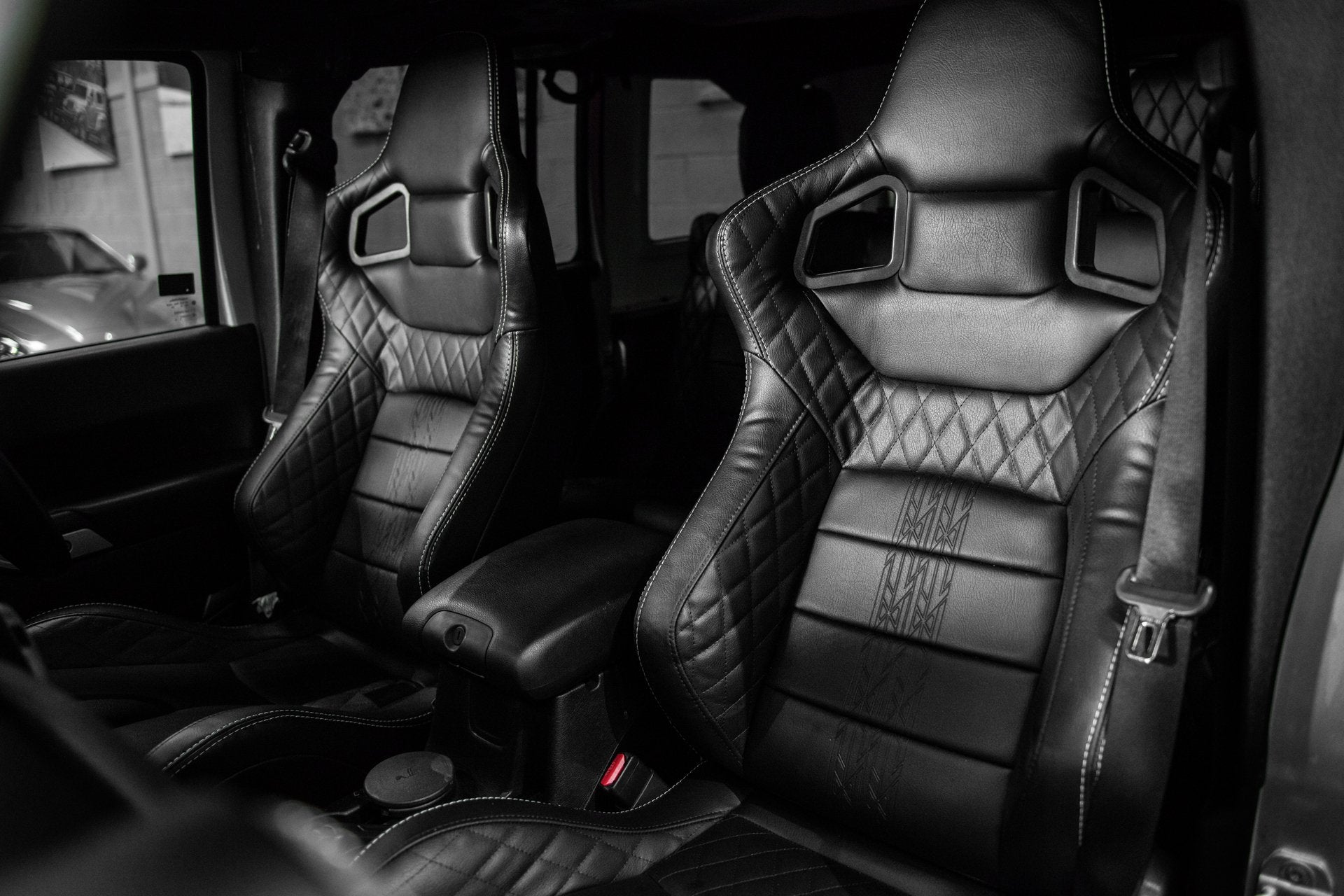 Jeep Wrangler | 2 Door Vegan Leather Seats | Chelsea Truck Co - Project Kahn