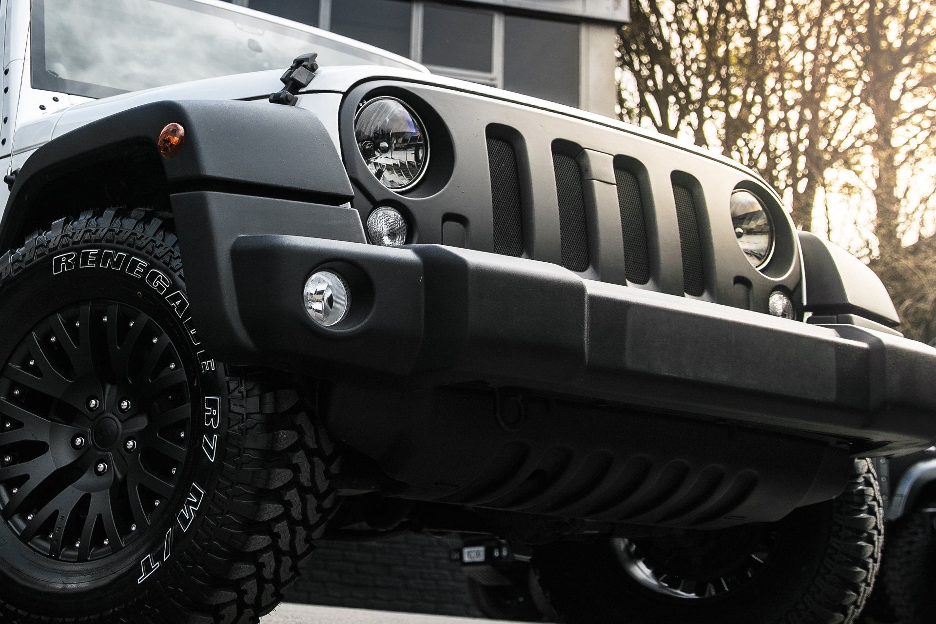 Jeep Wrangler | 4 Slot Front Grille | Chelsea Truck Co - Project Kahn