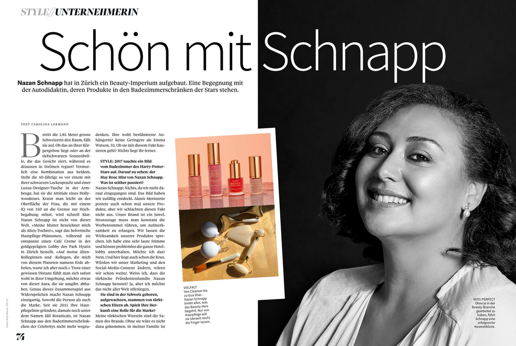 Nazan Schnapp in SI Style Portrait Page 1