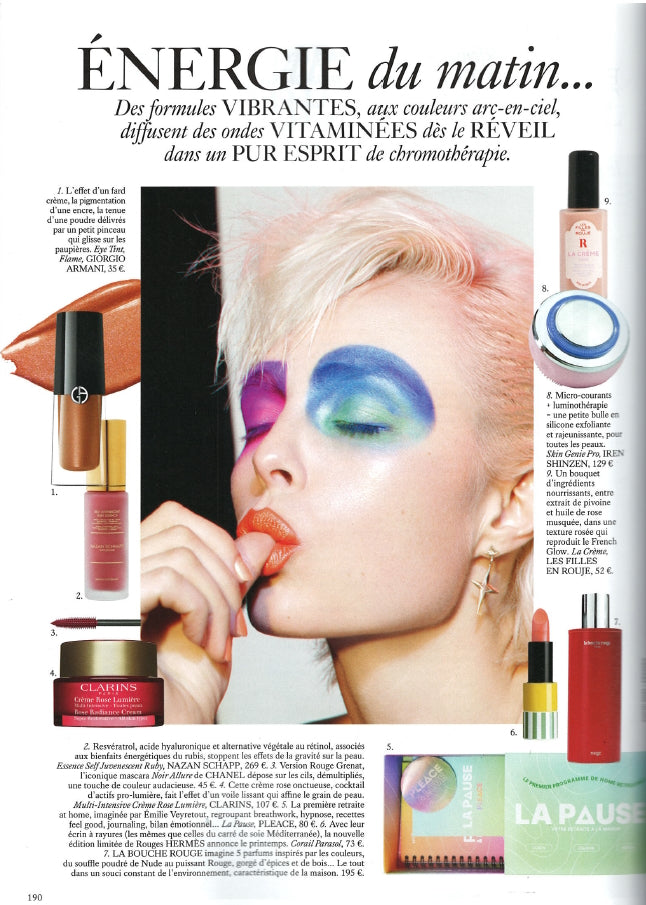 RUBY ESSENCE from NAZAN SCHNAPP in VOGUE FRANCE