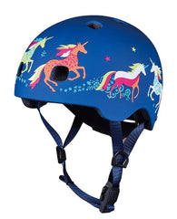 blue unicorn helmet
