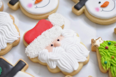Santa cookies photo