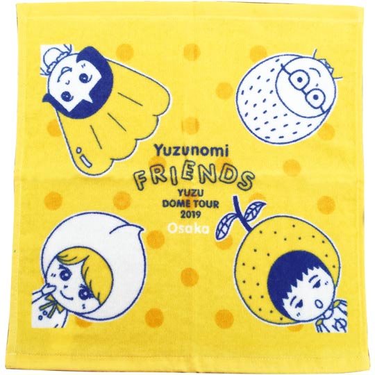 大阪限定 ゆずマン フレンズハンドタオル Yuzu Official Store