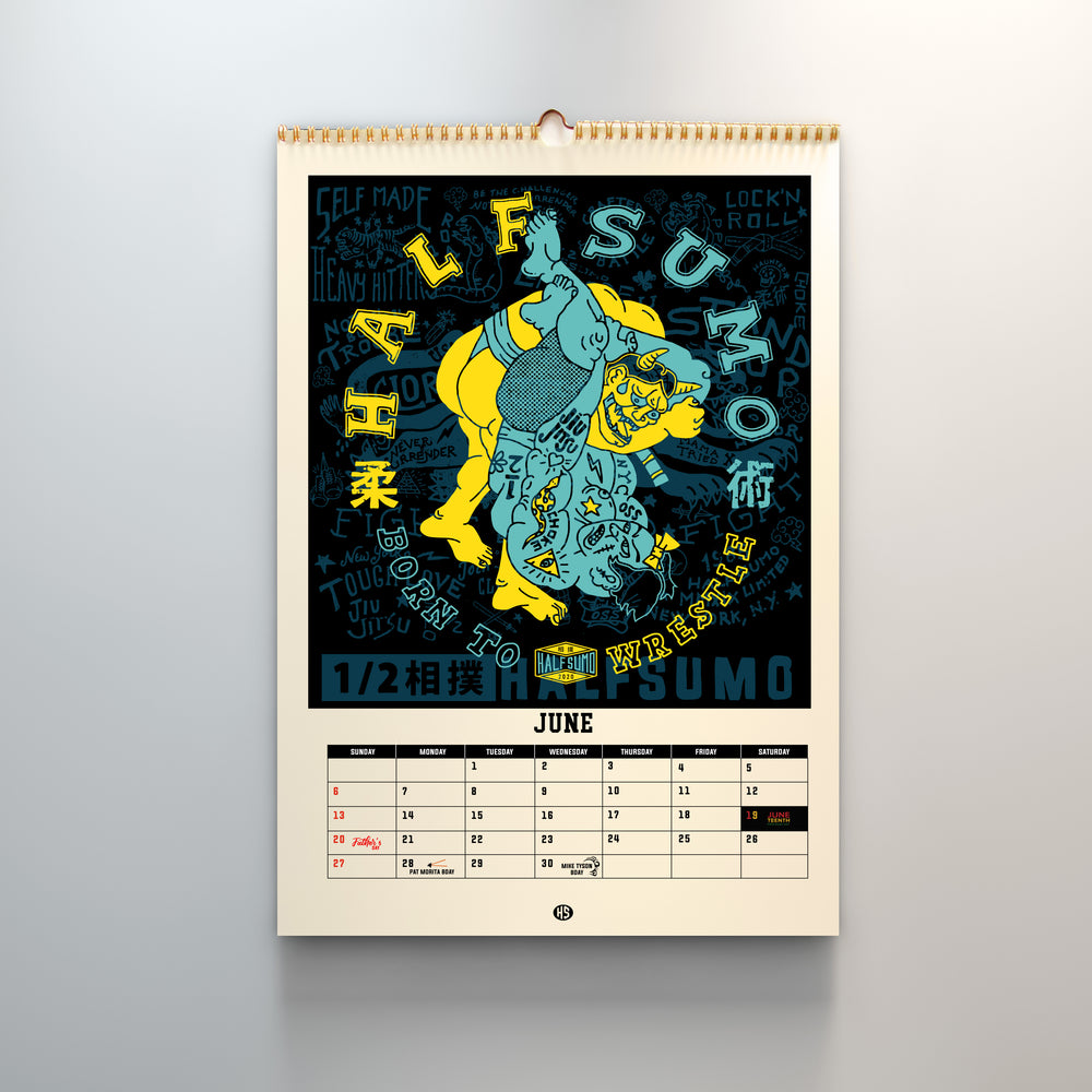 1/2 Sumo Bushido Calendar 2021 - Half Sumo