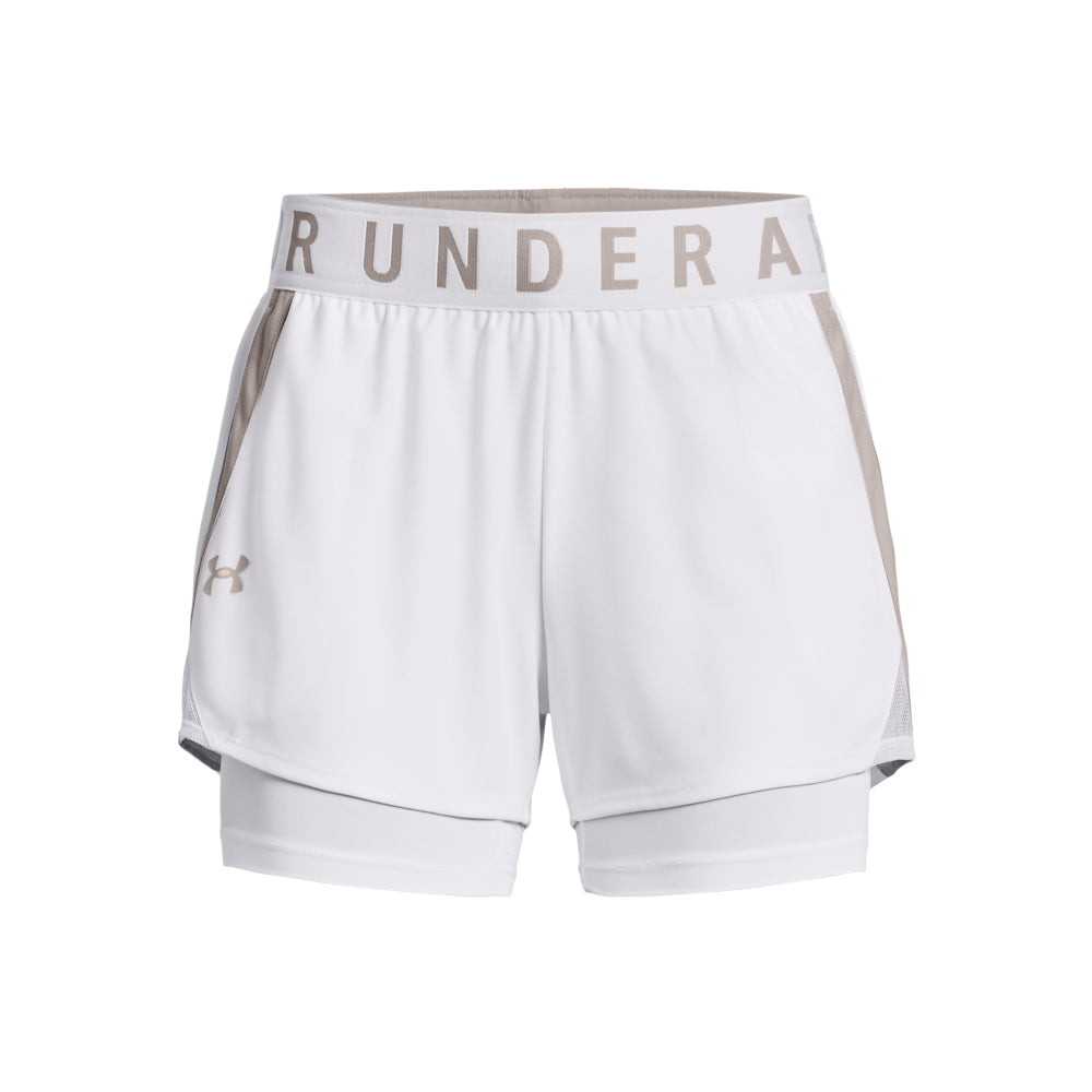 Under Armour Play Up 3.0 3in Shorts - Grove Green