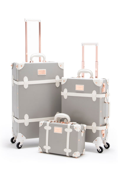 Shop UNIWALKER 2 Piece Vintage Luggage Set 26 – Luggage Factory