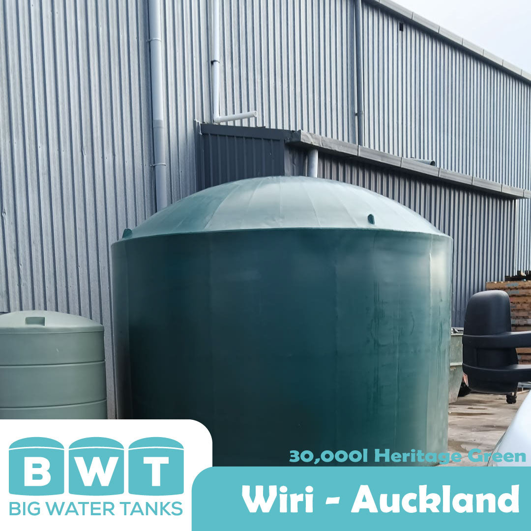 Water Tank Delivery - Wiri - 30,000l Water Tanks