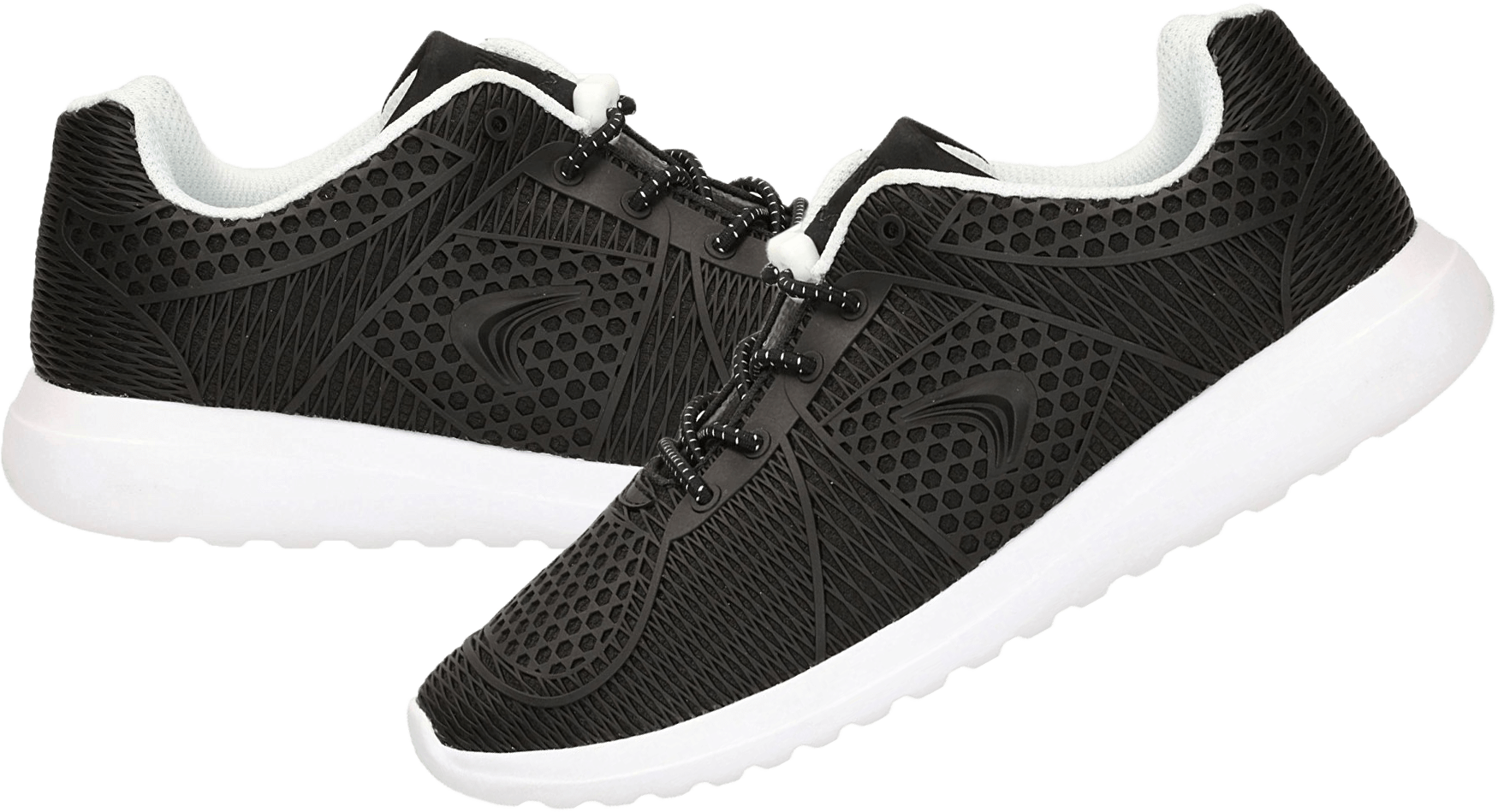 lancer black running shoes