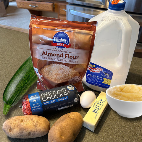 Meatball Cake Ingredients