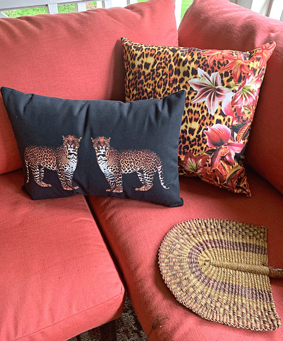 Turn your outdoor spaces into wanderlust-inspired garden rooms by bringing the color revolution outside with these outdoor pillows exclusively from SmithHönig. Add a pop (or two) of color and print to your space with pillows that are perfect for fall.