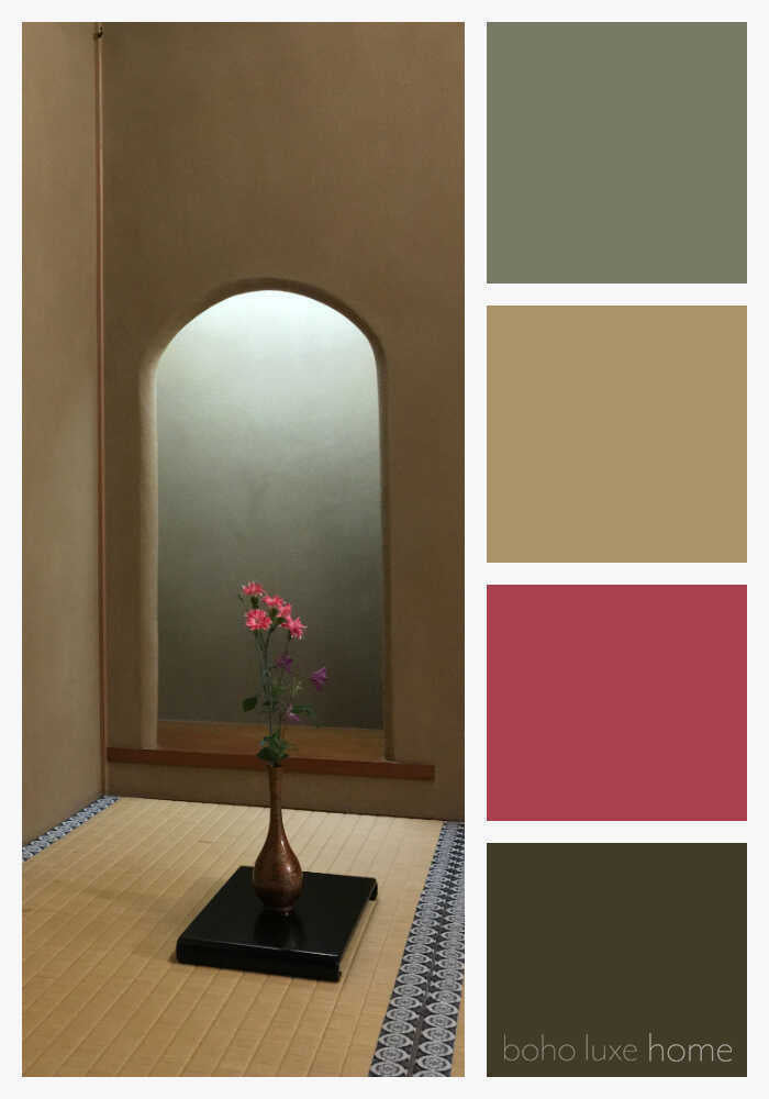 Japenese Color Palettes - Here are Japanese color palettes, perfect inpspiration for bringing a touch of Japan into your home.