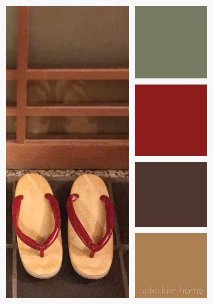 Japenese Color Palettes - Here are Japanese color palettes, perfect inpspiration for bringing a touch of Japan into your home.