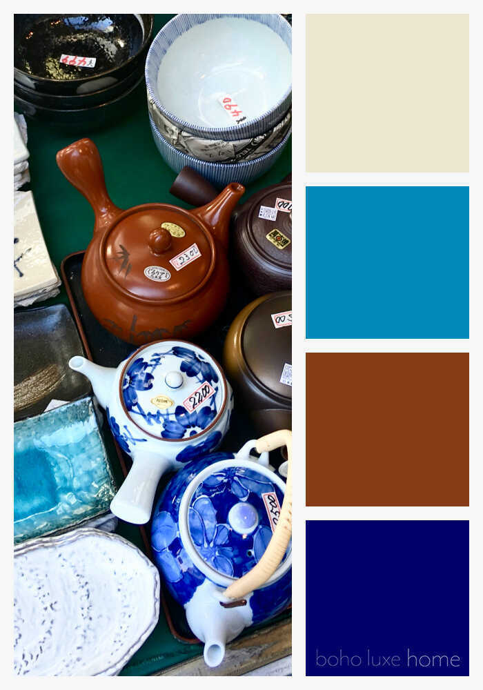 Japenese Color Palettes - Here are Japanese color palettes, perfect inpspiration for bringing a touch of Japan into your home.