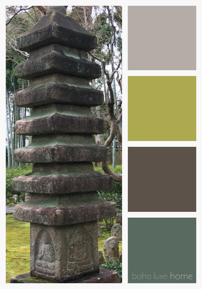 Japenese Color Palettes - Here are Japanese color palettes, perfect inpspiration for bringing a touch of Japan into your home.