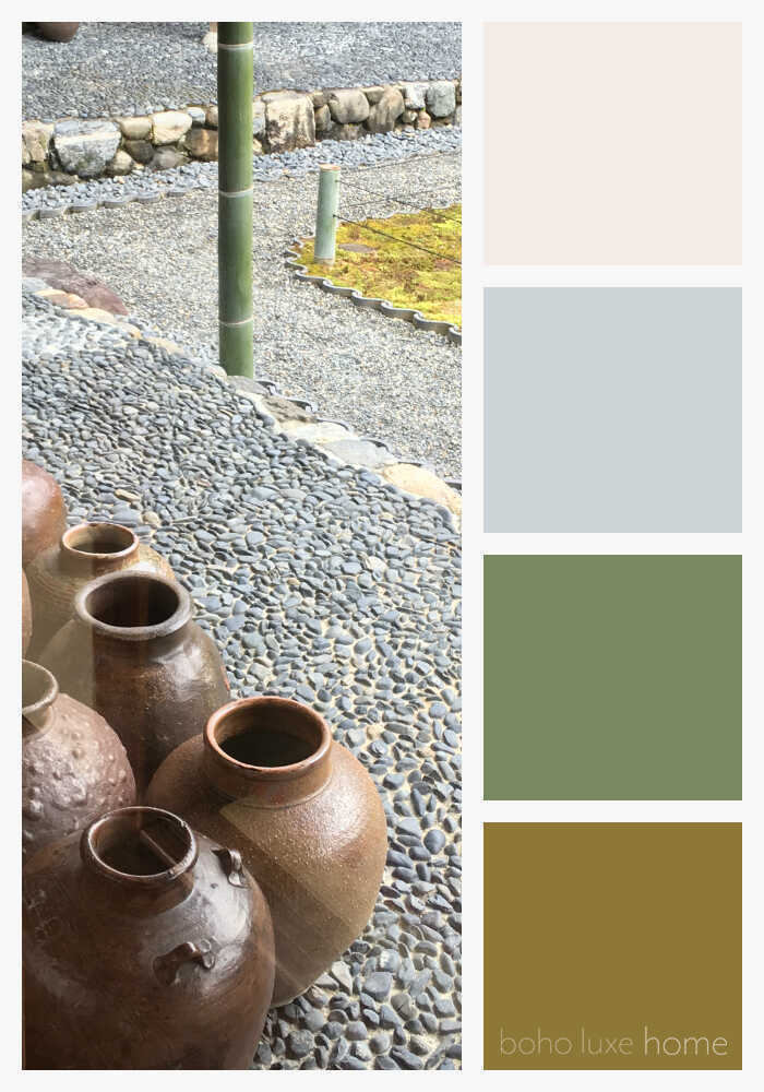 Japenese Color Palettes - Here are Japanese color palettes, perfect inpspiration for bringing a touch of Japan into your home.