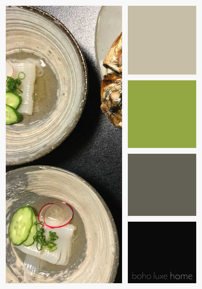 Japenese Color Palettes - Here are Japanese color palettes, perfect inpspiration for bringing a touch of Japan into your home.