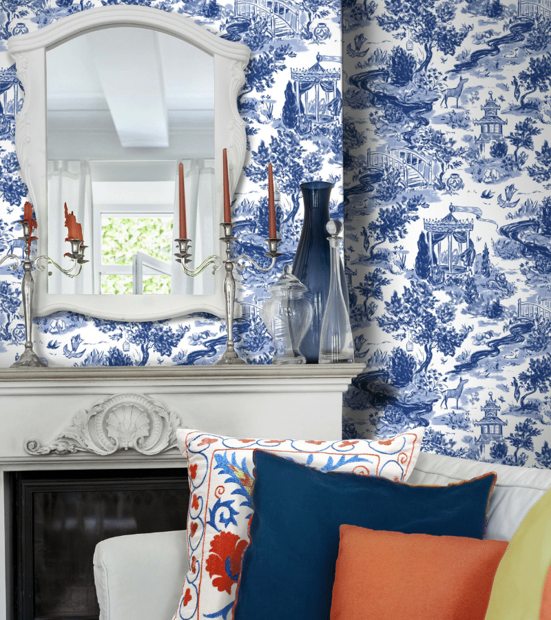 10 Best Toile Wallpaper Ideas  Gorgeous Toile Wallpaper Inspiration