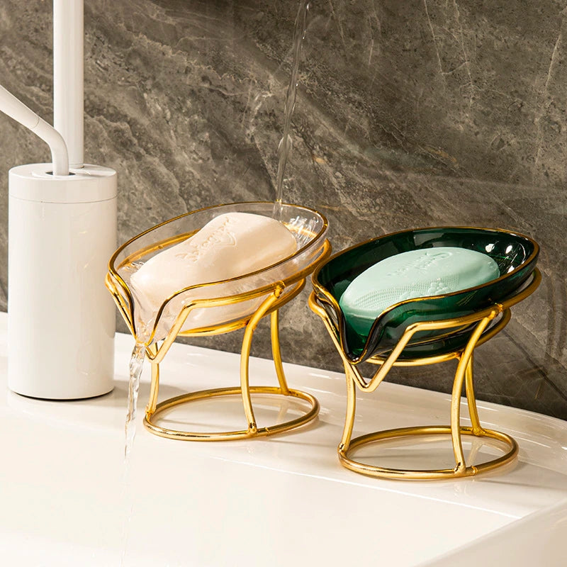 Attilio Bathroom Storage Rack With Unique Soap Dish for Home