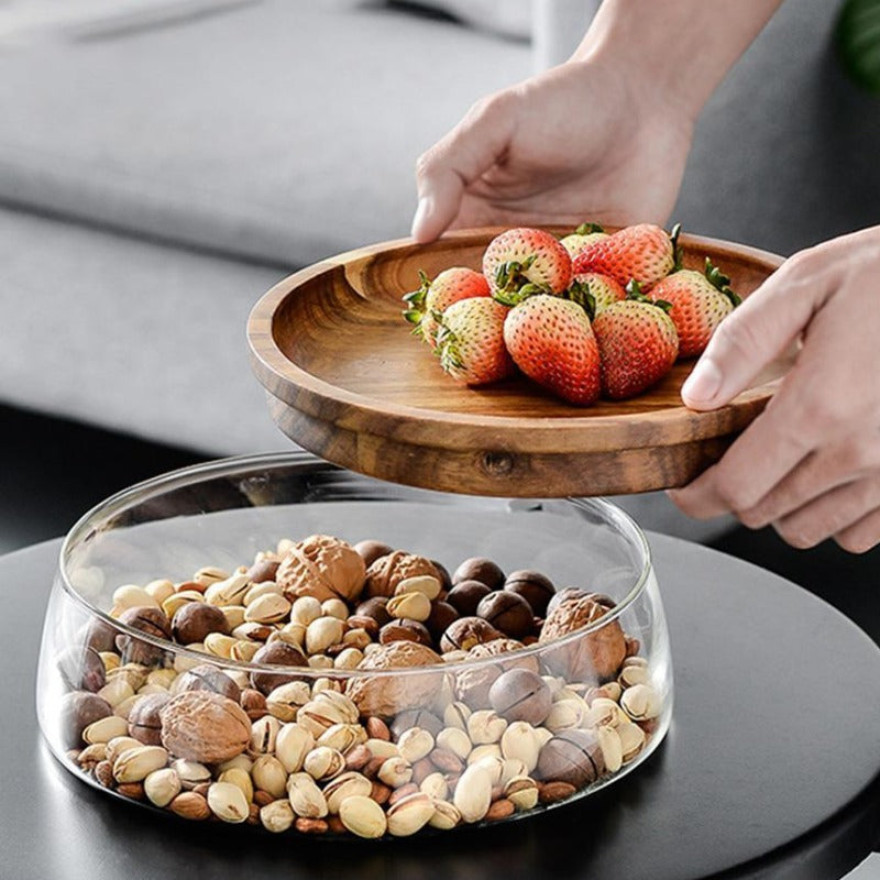 Fruit Bowl With Lid 