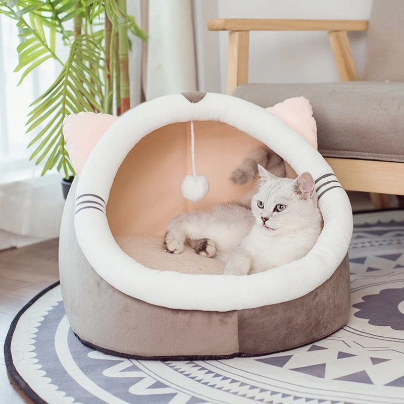 Forest Friends Cozy Cat Caves with Removable Cushion - Buy Cat Beds Online Now at Estilo Living