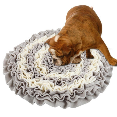 Large Dog Snuffle Mat with Detachable Pads: Great Toy for Big Large Dogs!  Interactive Training for Pet Sniffing, Stress Relief, Nosework, and Feeding