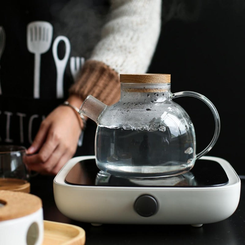 Crystal Clear Glass Teapot Set - Buy Teaware Online