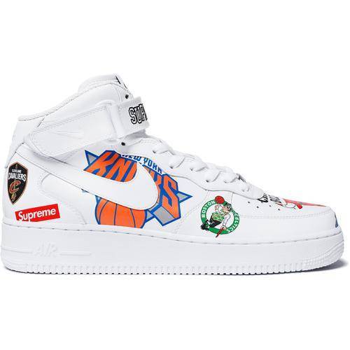 supreme nike nba teams air force 1 mid