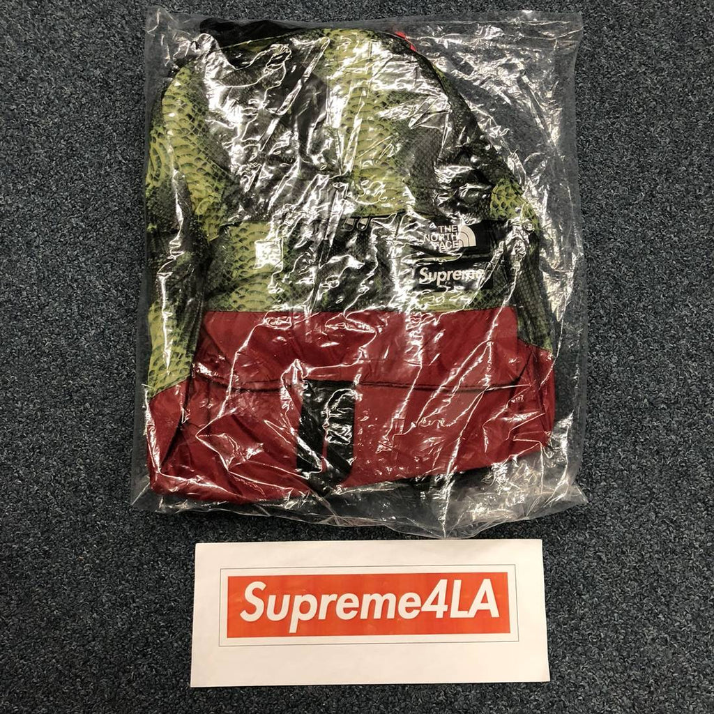 supreme the north face snakeskin lightweight day pack green