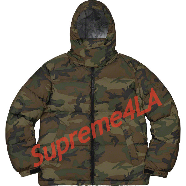 supreme camo reflective jacket