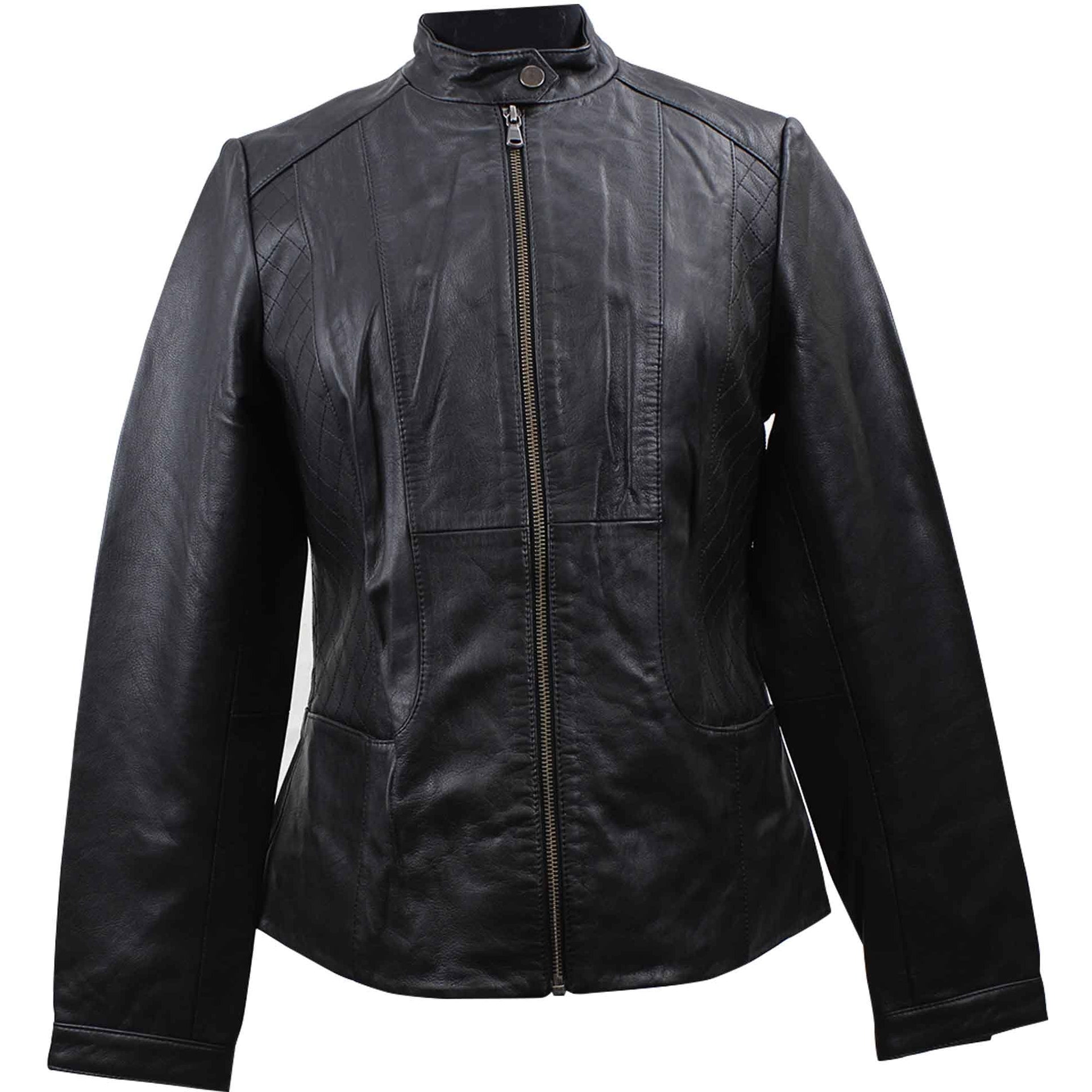 Walbusch Zip Leather Jacket  44-6095-4