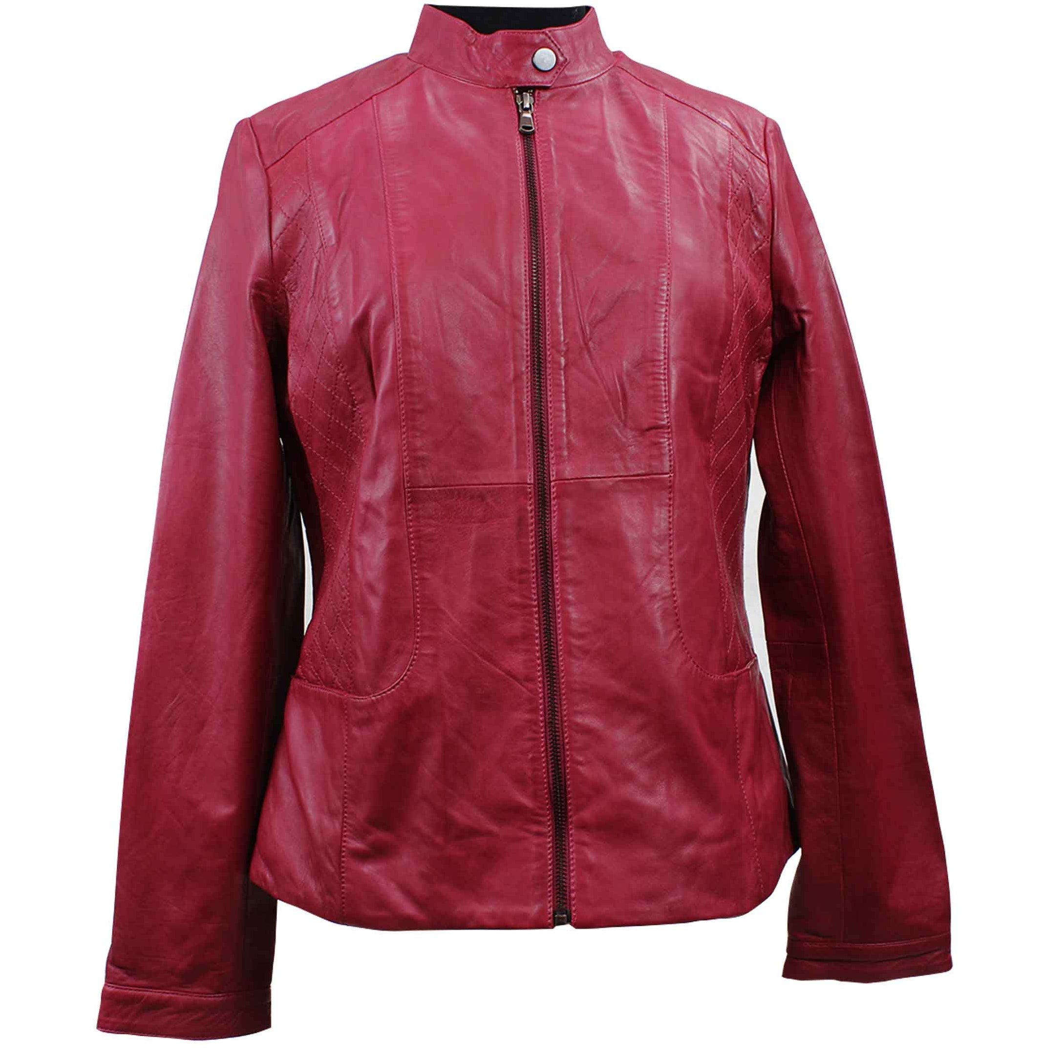 Walbusch Zip Leather Jacket  44-6095-4